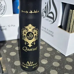 Qaa’ed Air Freshener by Lattafa is perfect for your home. Looking for an everyday scent? Or a rich a