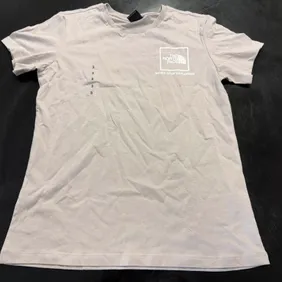 The North Face Women's T-Shirt in Pale Brown Size S