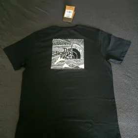 Brand New The North Face Black T-Shirt - Small with Tags & White Detailing Unworn, pristine small bl