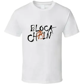 Blockchain Anarchy Cryptocurrency Bitcoin Crypto Funny Tshirt