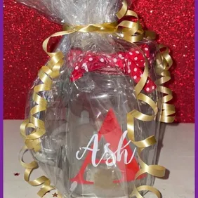 Customized Mason Jar with Name - Free Gift & UK Shipping!