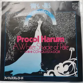 Procol Harum - A Whiter Shade Of Pale Japanese 7inch Single - (MONO)