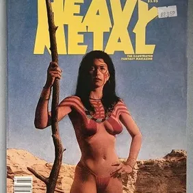 Heavy Metal: Vol. 14 No. 3, Giger, Hermann, Geary, Prado, Azpiri July 1990