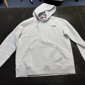 The North Face Men's Grey Hoodie Size XL