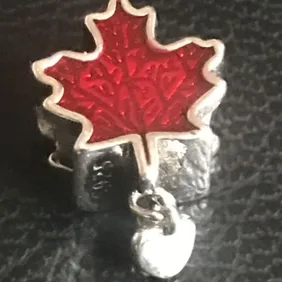 Embrace Canadian Elegance with 925 Silver Maple Leaf Charm