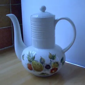 Myott 'Pineapple' Coffee Pot, retro, vintage, shabby chic