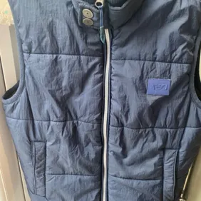 Armani Jeans gilet, size XL. Blue.