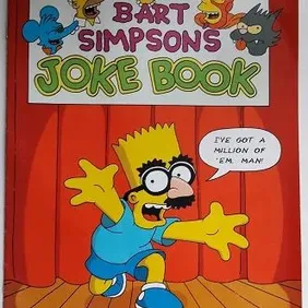 BART SIMPSON'S JOKE BOOK, Hero Illustrated Supplement, 1999