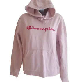 Pink champion Hoodie size medium