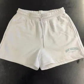 New Balance White Shorts Medium