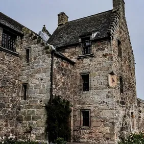 Aberdour Castle Fife Scotland - Photographic Print Greetings Card