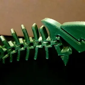 Bite into Convenience with Green Shark Keychain!