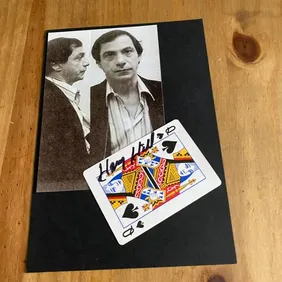 Henry Hill the Original Goodfella signed autograph casino card.