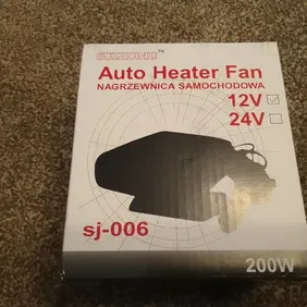 2 X dash mounted car heater / demisters. Brand new