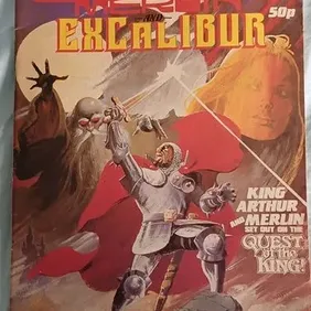 Merlin and Excalibur, John Buscema, Marvel UK, Summer 1981