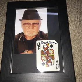 Own a Piece of Mob History: Frank Cullotta's Signed Casino Card