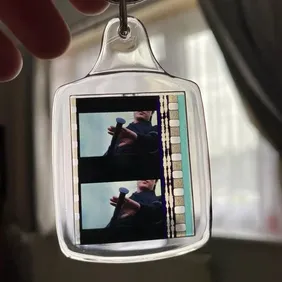 Hero starring Jet Li movie key ring film cell 35mm