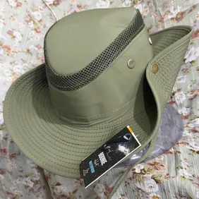 Waterproof Boonie Fisherman Hat- khaki- OneSize
