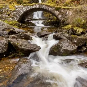 Glen Lyon Scotland - Photographic Print Greetings Card