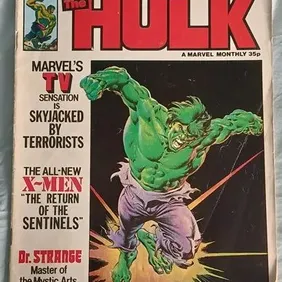Rampage Monthly 16, Hulk, Doctor Strange, X-Men, Marvel UK, October 1979