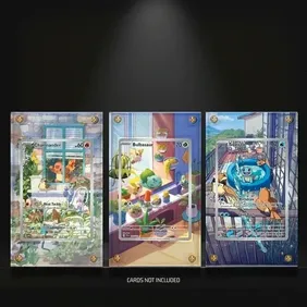 3x Extended Art Protective Display Cases Bundle 