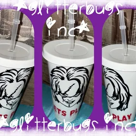 Chucky & Friends Reusable Cold Cup: Sip in Style!