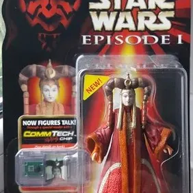 STAR WARS: QUEEN AMIDALA (Coruscant), CommTech, Unopened, 1999