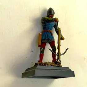 Historex Medieval Crossbowman 65mm Vintage Lead Soldier