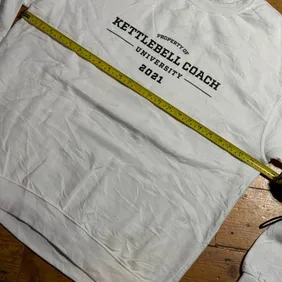 Champion Eco Authentic Sweatshirt Mens XL Grey Crew Neck KBCU Fitness Training