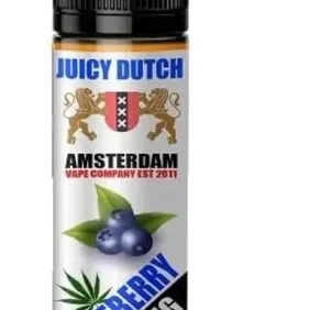 Blueberry JD Vape E-Liquid 3000mg 50ml - Stress & Pain Relief, No Nicotine