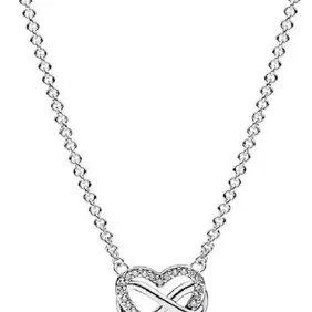 Dazzle with Elegance: Silver-Toned Necklace - Ideal Gift for £60