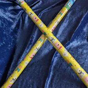 Peppa Pig X 2 rolls wrapping paper new 3m each.