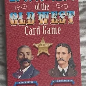Lawmen Of The Old West Card Game, US Games Systems Inc.