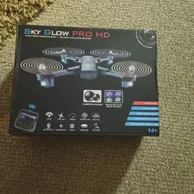 Sky glow pro drone boxed like new