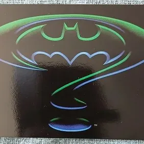 Batman Forever Post Card 15 The Batman Logo, Slow Dazzle Worldwide