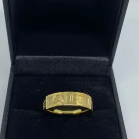 New Nike men’s women’s Gold colour designer fashion sports ring