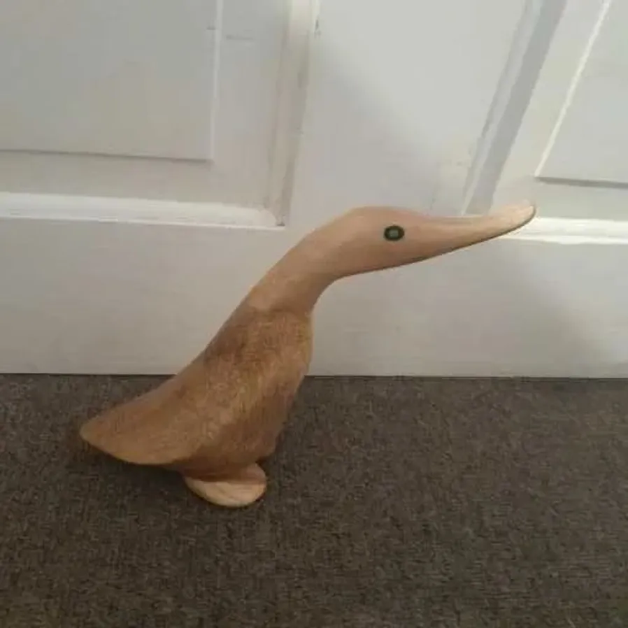 DCUK Wooden Duck Ornament | 1760 | jog it on