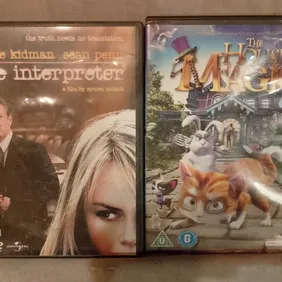 THE INTERPRETER AND HOUSE MAGIC TWO GREAT FILMS AT A AMAZING PRICE