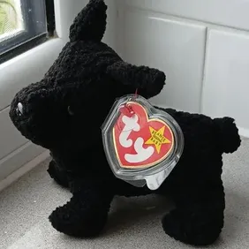 Scottie the Terrier Dog, TY Beanie Baby, 1996
