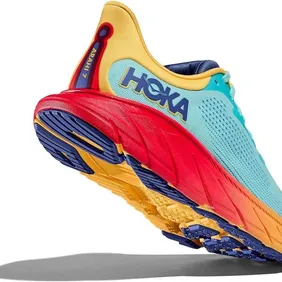 Soar With Comfort: Men's Hoka Arahi 7 in Cloudless Poppy