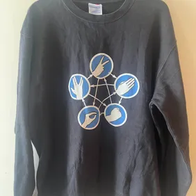 Big Bang Theory Official Sweatshirt L - Show Your Geek Chic!Cozy up with this official Big Bang Theo