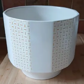 Hornsea 'Summit' Plant Pot Holder, Retro, Shabby Chic, vintage