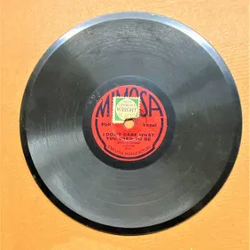 Mimosa P50 6” 78 rpm – Regimental Marches and “I Don’t Care What You Used to Be”. 