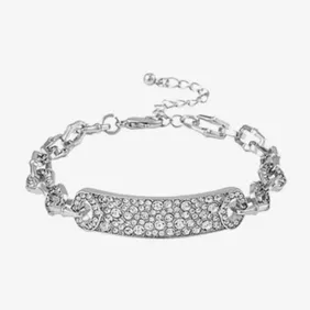 Bracelet White Crystal Bracelet Jewelry for Women