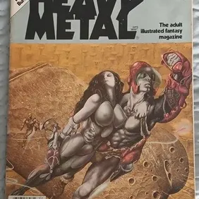 Heavy Metal: Vol. 4 No. 11, Robert E Howard, Corben, Moebius, Druillet, Feb 1981