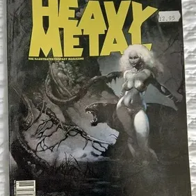 Heavy Metal: Vol. 14 No. 5, Frazetta, Nov 1990