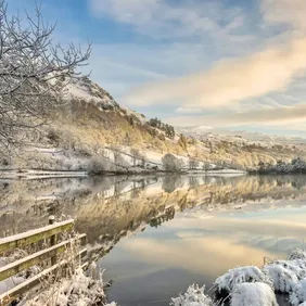 Rydale Water Lake District - Photographic Print Greetings Card