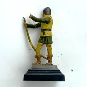 Historex Medieval Stringing Archer Vintage Lead Soldier