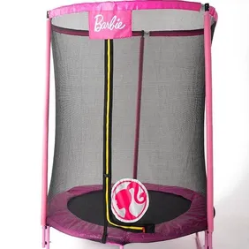 New 4.5Ft Barbie Boxed Trampoline - Safe, Fun & Pink for Kids!Keep little ones active with this BRAN