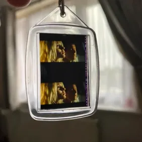 The Island movie key ring film cell 35mm